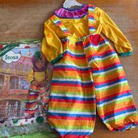 Vestite carnevale Pagliaccio 12-24 mesi