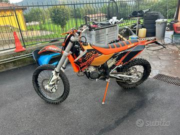 Moto ktm 125 2 tempi