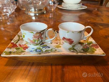 Elegante set tazze in porcellana “William Collecti