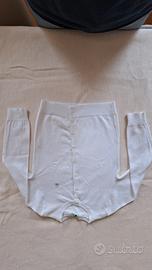 Cardigan bambina Benetton taglia 3 anni bianco