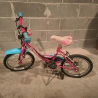 bicicletta bimba 16 pollici 
