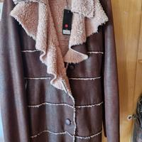 Cappotto in pelle scamosciata marca  Rinascimento