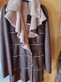 Cappotto in pelle scamosciata marca  Rinascimento