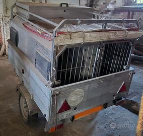 Carrello trasporto cani