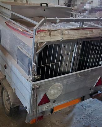 Carrello trasporto cani