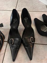 Scarpe Décolleté marca Bata N 40 vera pelle