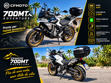 CFMoto 700 MT Adventure - Solo 3.000 KM - Garanzia