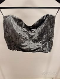Top in velluto Bershka - Tg. L