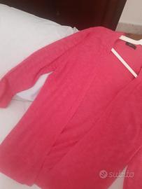 cardigan rosa fucsia 