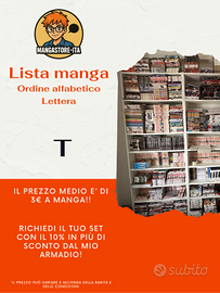 Lotto Manga vari - Entra nel profilo - T
