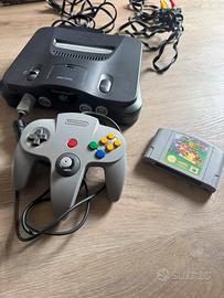 Nintendo 64,SuperMario, scatola originale,joystick