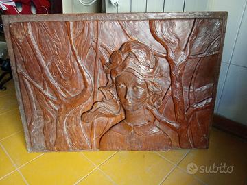 Quadro artigianale in ceramica