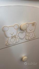 cassettiera cameretta bimbo pali