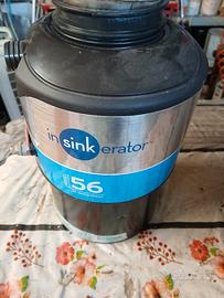 lavandino 3 vasche inox  piu trituratore