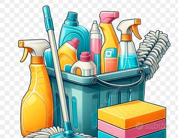 Pulizia Appartamenti privat/i uffici/camere ecc..