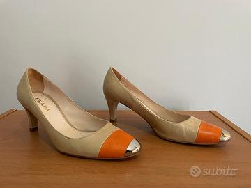 Scarpe donna Prada pumps in pelle 37,5