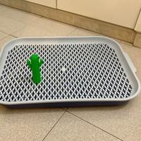 Lettiera per cani in plastica
