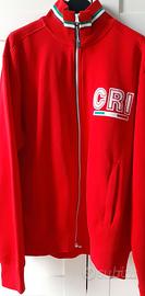 Felpa con zip lunga tg.XL - CRI