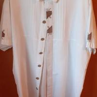 Camicia in Lino XL bianca