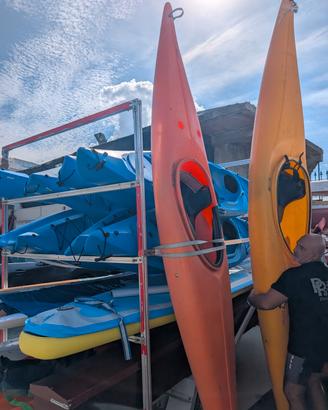 Canoa Kajak 3, 20 MT Polietilene 