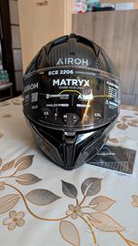 casco Airoh Matryx Carbon Gloss nuovo