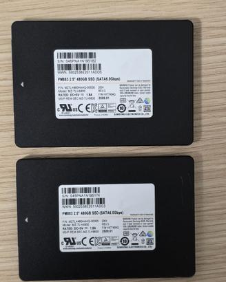 2x SSD 500Gb Samsung