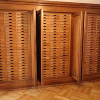 Mobile da notaio archivio antico