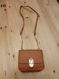 borsetta a tracolla cognac