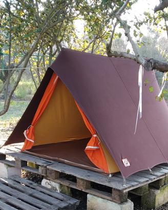 Tenda canadese  2 posti + 1