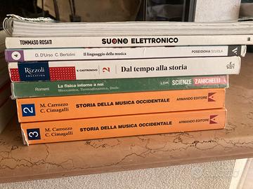 Libri scolastici liceo musicale