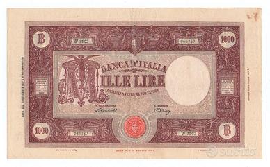 LIRE 1000 - TIPO  MEDUSA  - ANNO 1947