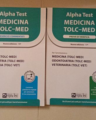 libri di medicina TOLC UNIVERSITÀ 