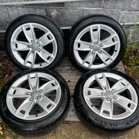 Cerchi in lega gommati 17 Audi Volkswagen