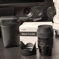 Sigma 35mm f 1.4 e-mount