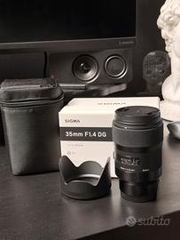 Sigma 35mm f 1.4 e-mount