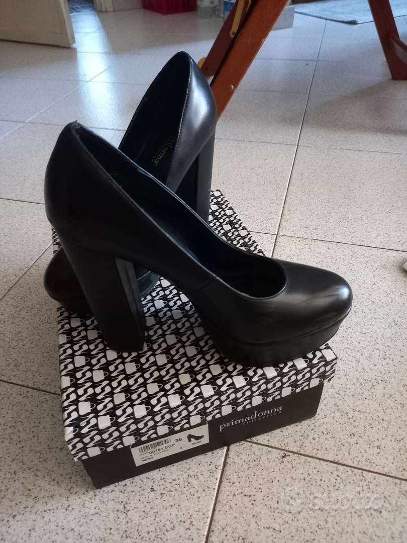 Scarpe con tacco argento on sale primadonna