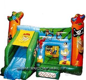 Gonfiabile per bambini - Castello dei pirati