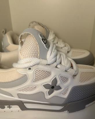 Scarpe Lv skate bianche