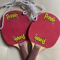 Racchette Ping pong della pringles