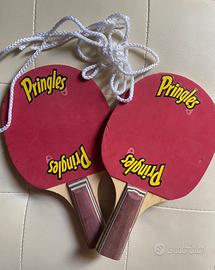 Racchette Ping pong della pringles