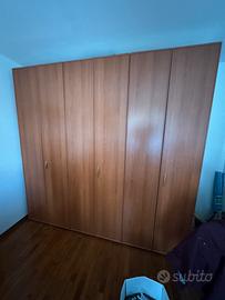 Armadio 6 ante + 1 como + 2 comodini