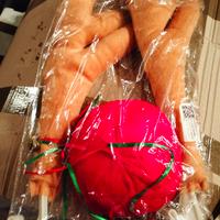 decorazioni natalizie natale auto naso corna