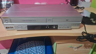 lettore combo DVD e VHS 
