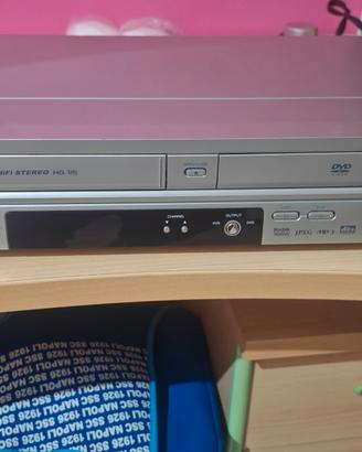 lettore combo DVD e VHS 
