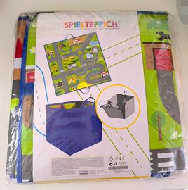 Tappeto Gioco Città - Diventa borsa porta giochi