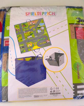 Tappeto Gioco Città - Diventa borsa porta giochi