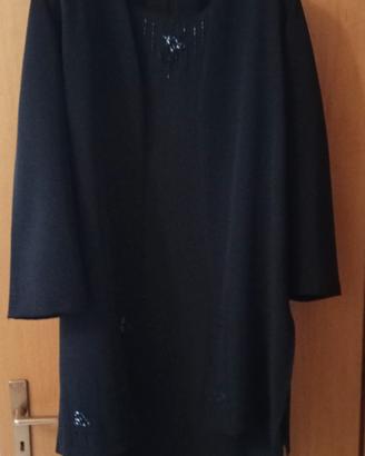 elegante completo da donna nero 