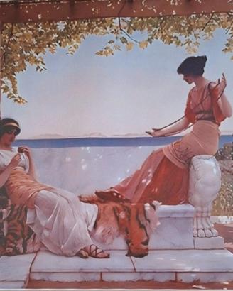 Riproduzione dipinto neoclassico 60x40