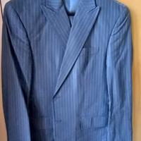 Abito da uomo Joyero nero gessato taglia 48 made i