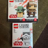 Set lego brick headz star wars